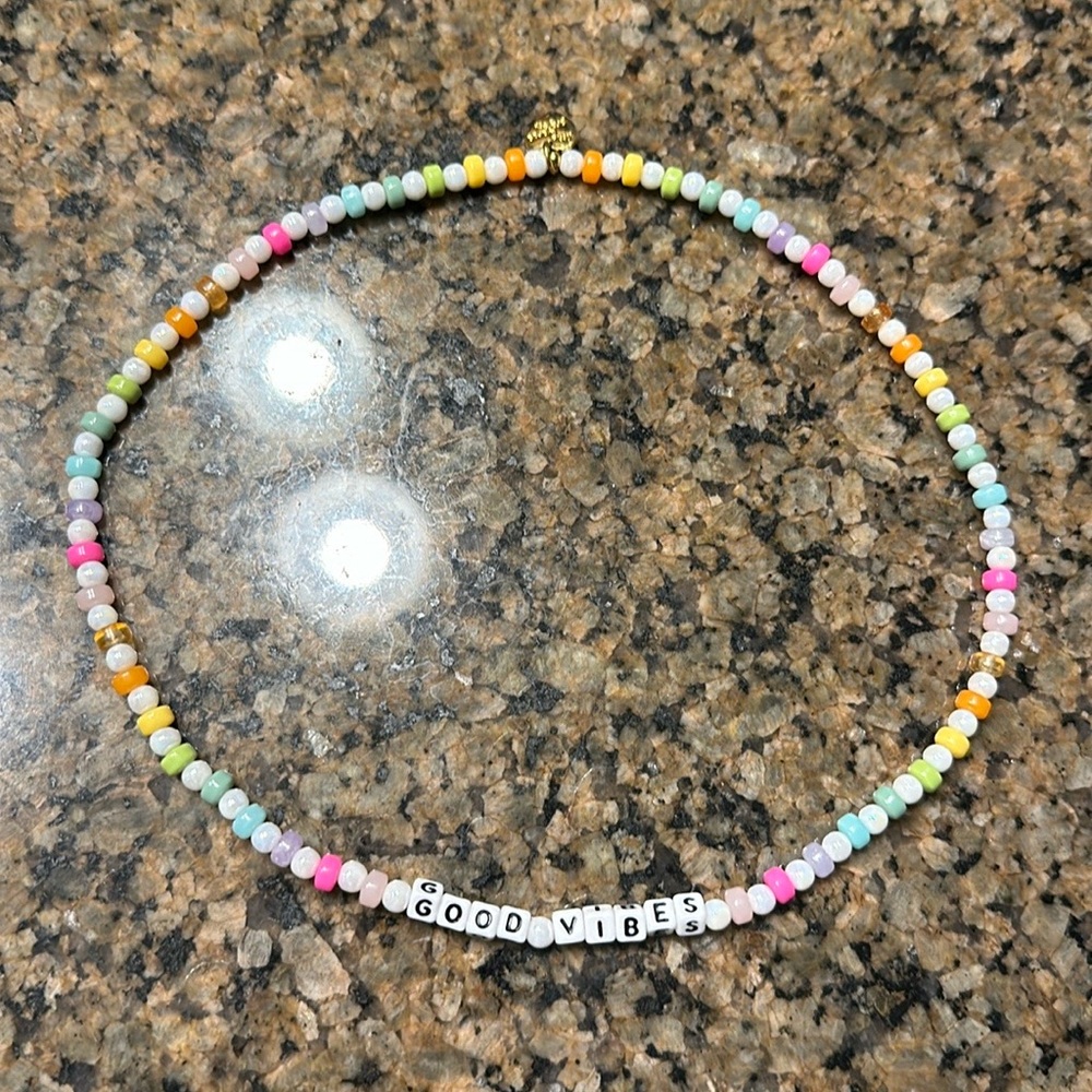Little words project Good vibes necklace